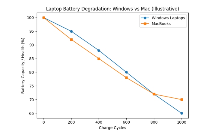 Laptop Battery Degradation