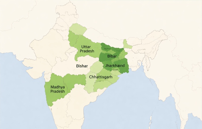 group of rural women participating in a microfinance meeting with a field officer in India